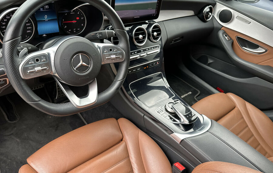 Mercedes-Benz C 220 d T 4M AMG-Line NAV+LED+PANO+DISTRONIC+1HD