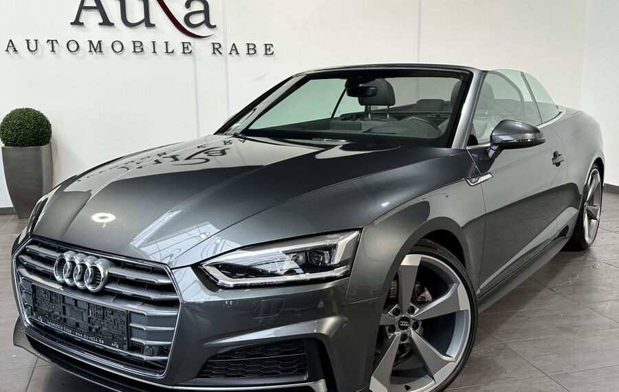 Audi A5 40 TFSI S-Line Cabrio NAV+LED+AHK+VCOCKPIT+PP