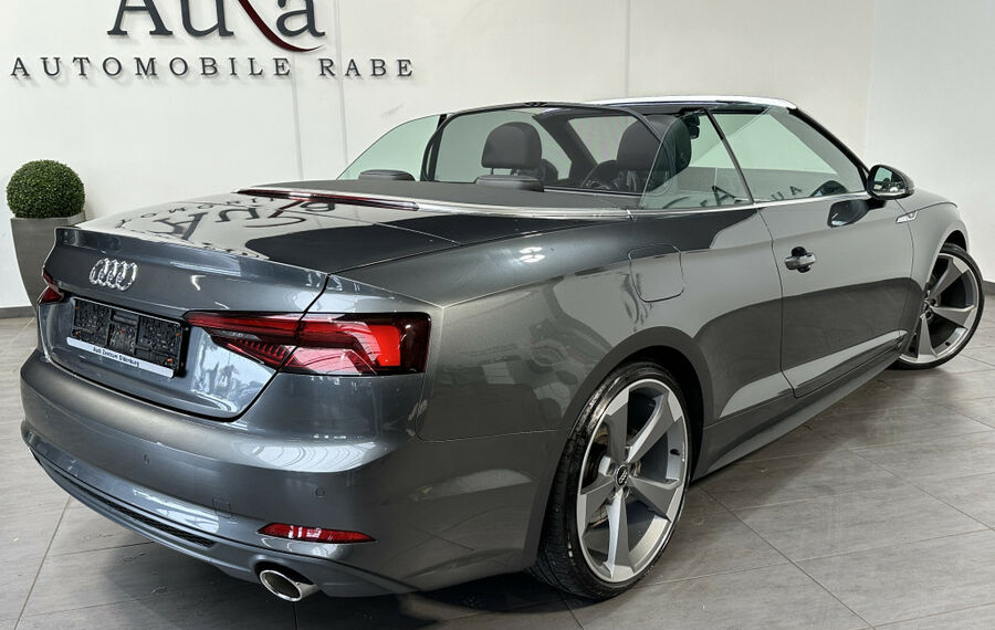 Audi A5 40 TFSI S-Line Cabrio NAV+LED+AHK+VCOCKPIT+PP