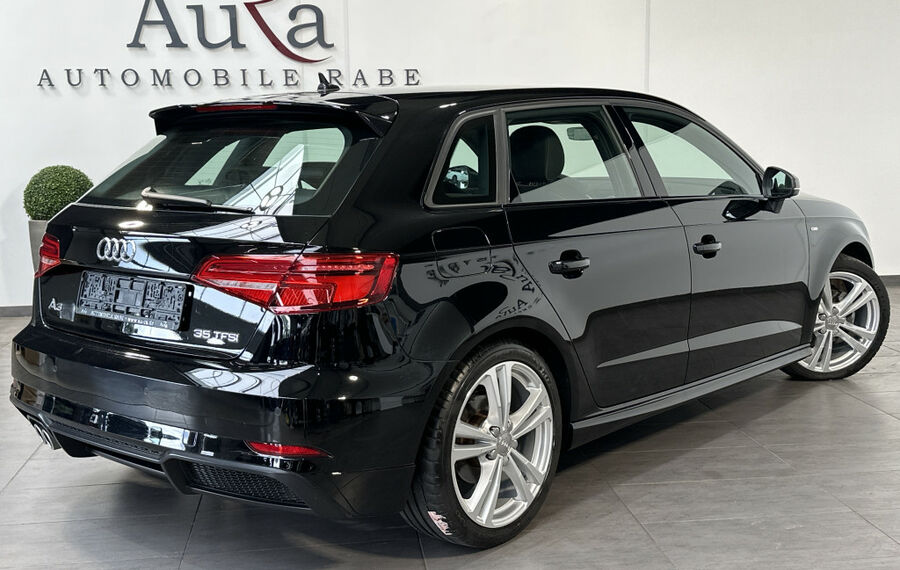 Audi A3 35 TFSI S-Line Black Aut. NAV+LED+SHZ+APS+1HD