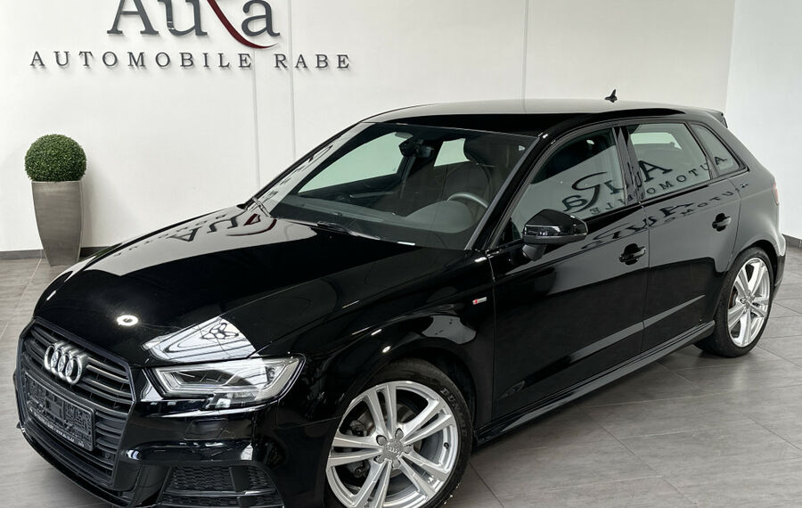 Audi A3 35 TFSI S-Line Black Aut. NAV+LED+SHZ+APS+1HD