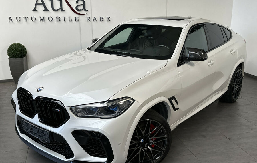 BMW X6 M Competition NAV+LASER+360°+AHK+B&W+PANORAMA