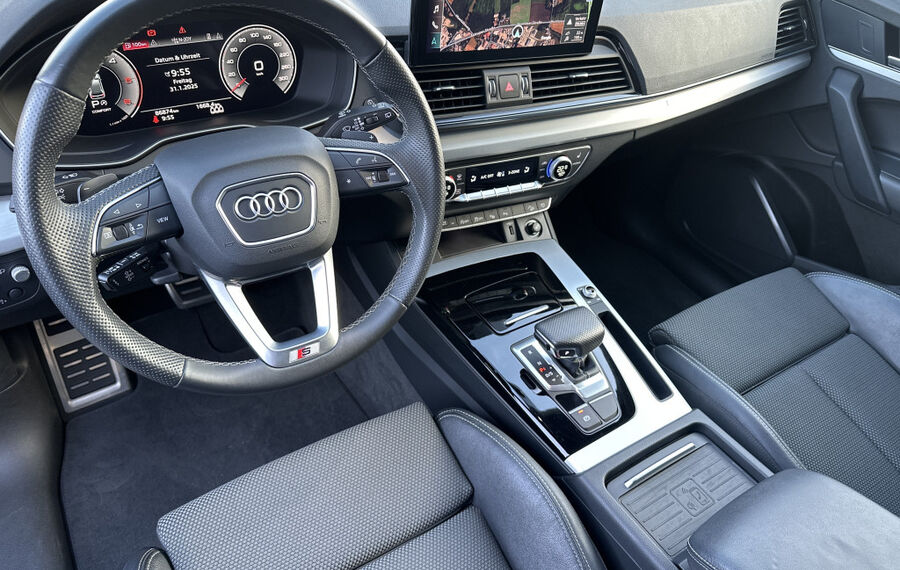 Audi Q5 40 TDI Qu S-Line Black NAV+LED+360°+V-COCKPIT