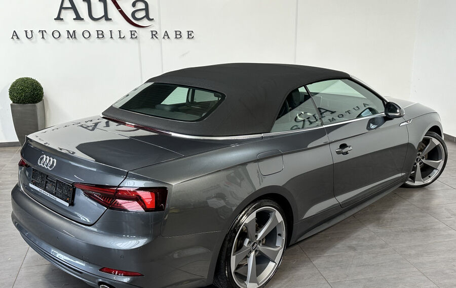 Audi A5 40 TFSI S-Line Cabrio NAV+LED+AHK+VCOCKPIT+PP