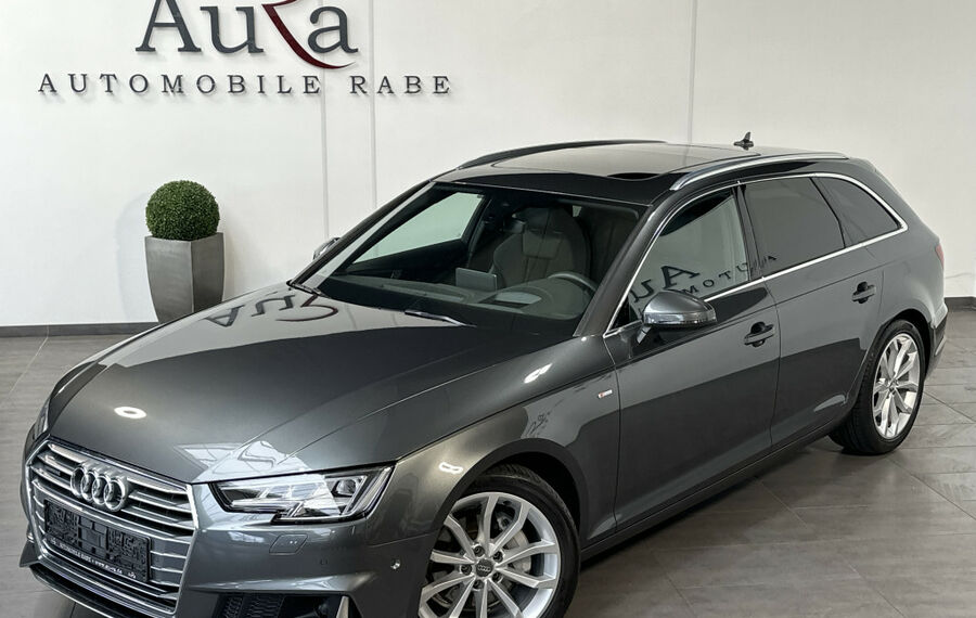 Audi A4 40 TDI Quattro S-Line NAV+LED+PANO+HEAD-UP+PP